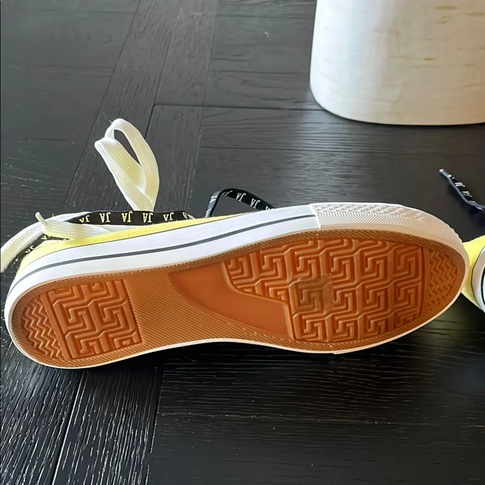 Jenn Ardor‎ Yellow Canvas Sneakers